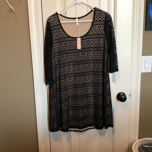 Pinkblush Dresses & Skirts - Pink Blush Black Lace Dress